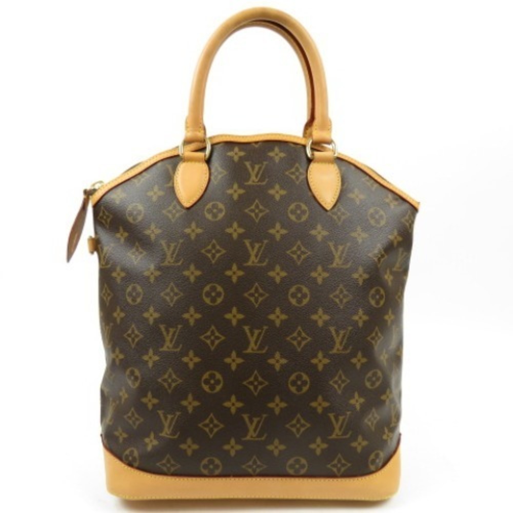 Louis Vuitton Vintage Monogram Handbag Nume Brown Leather